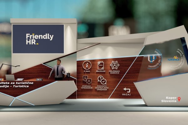 Visit Turistica's stand at the Virtual Fair "Na koji će&scaron; faks?"