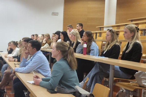 Study visit from Stenden University