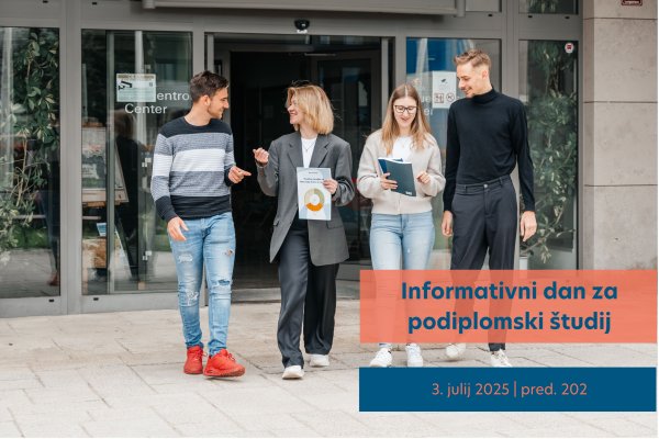 Informativni dan za podiplomski &scaron;tudij | 3. 7. 2025 ob 11.00