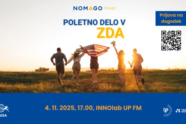 Predstavitev programa Work & Travel USA &ndash; Nomago mladi