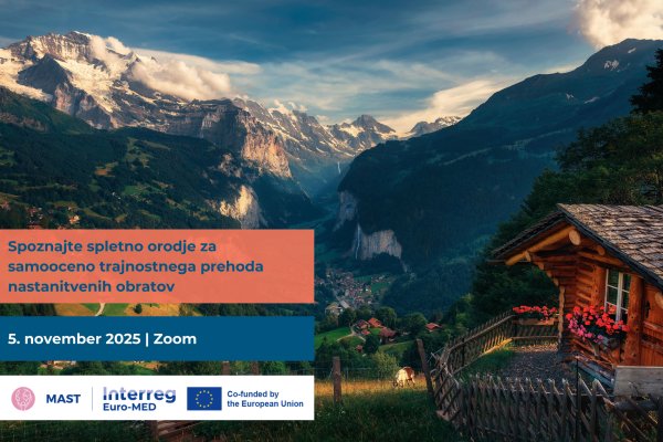 Predstavitev spletnega orodja  za samooceno trajnostnega prehoda nastanitvenih obratov