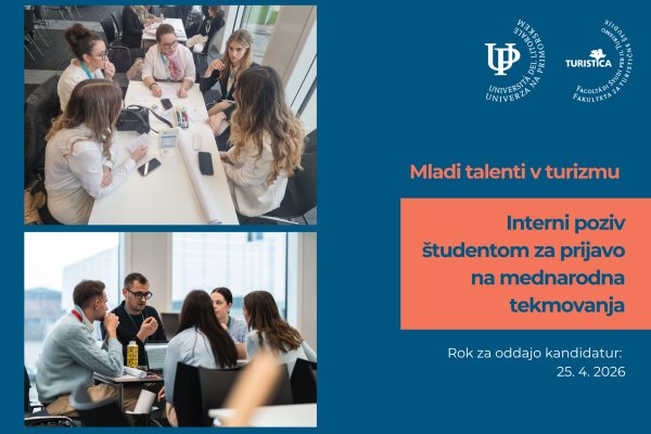 Interni poziv &scaron;tudentom za prijavo na mednarodna tekmovanja