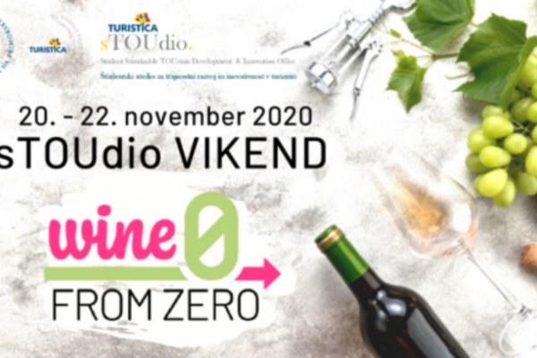 Uspe&scaron;na izvedba spletnega povezovanja  slovenskih vinarjev in &scaron;tudentov UP FT&Scaron; Turistice: sTOUdio vikend WineFromZero 2020