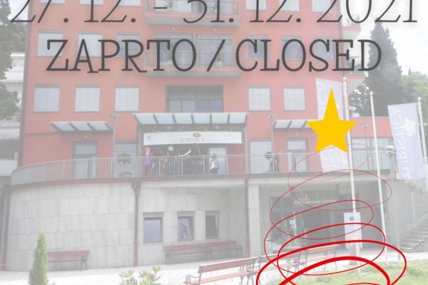 Closing of the faculty building during the holidays