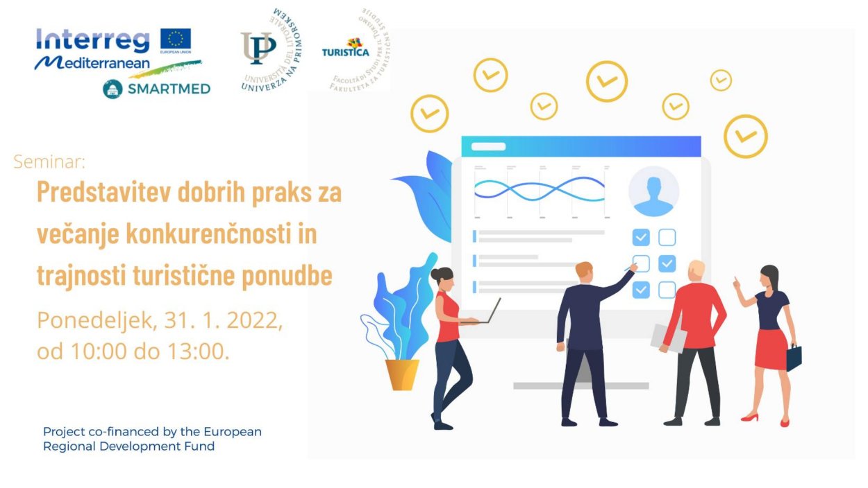 Seminar: Predstavitev dobrih praks za večanje konkurenčnosti in trajnosti turistične ponudbe